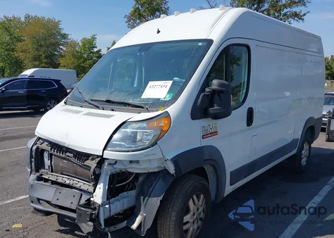 2014 Ram Promaster 1500 from USA, damaged, VIN 3C6TRVBG2EE105252